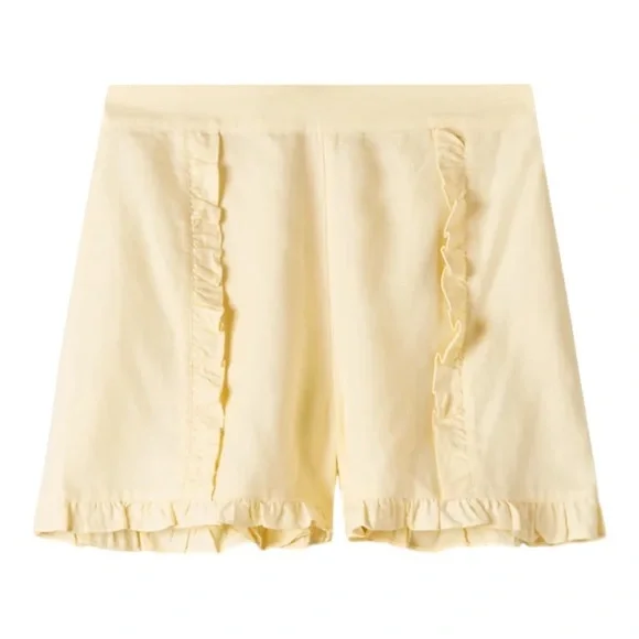 Aritzia Sunday Best Shorts Sz 2 Lyocell Linen #506 - Picture 2 of 12